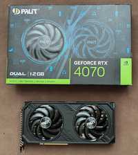 Nvidia RTX 4070 Palit Dual 12Gb GDDR6X 192Bit DLSS Gwarancja