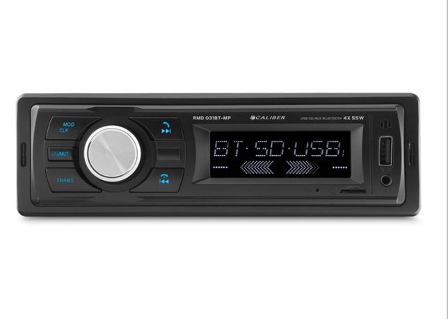 NOWE | Radio samochodowe | 4x55W | RDS | Bluetooth | USB | SD | AUX |