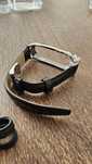 Pasek Xiaomi Mi Band 5 / 6 / 6 NFC Czarny skórzany