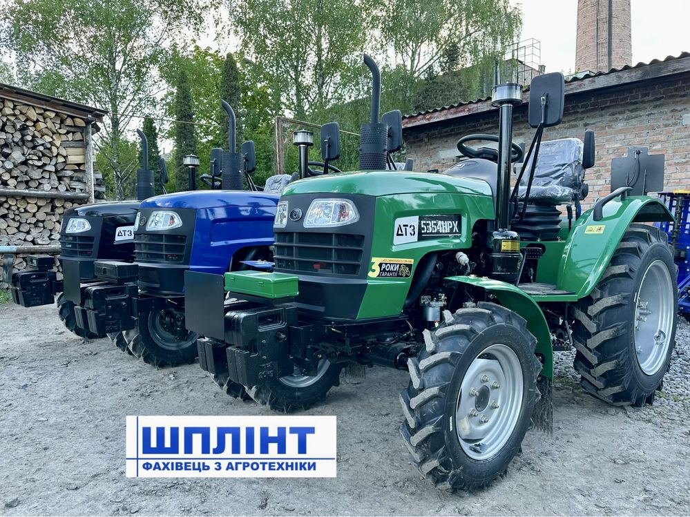 мінітрактор ДТЗ 5354HPX 35кс 4х4 реверс рівна підлога 3роки гарантія