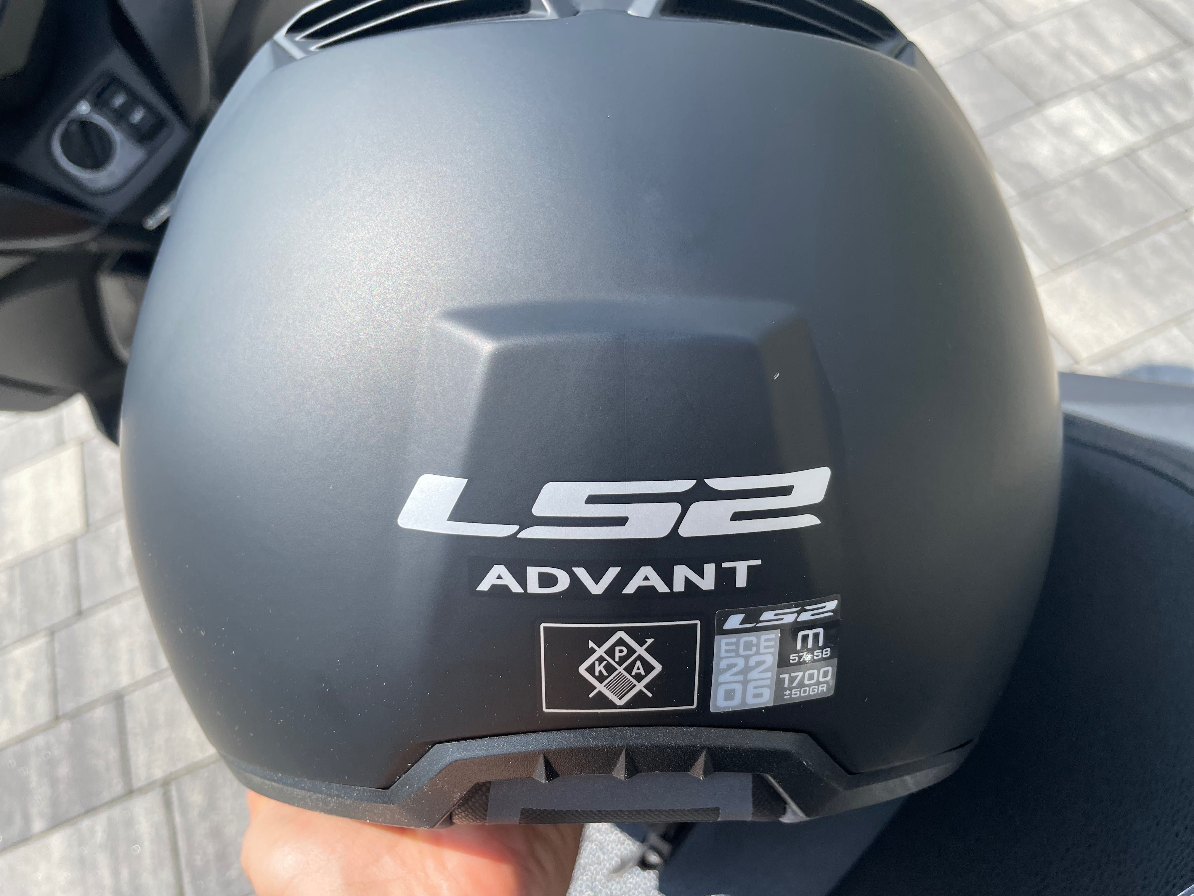 Kask motocyklowy LS2 FF906 Advant Solid Matt Black M