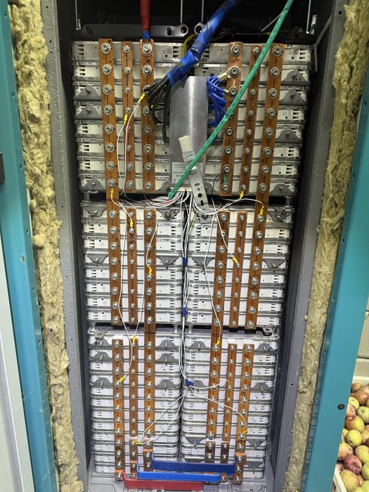 АКБ, Акумулятор 48В, 18 кВт, Nissan Leaf елементи, BMS 500А блютуз