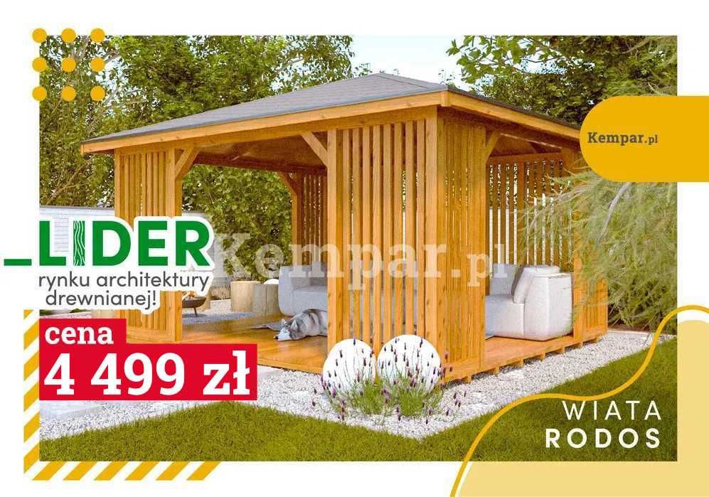 Altana Altanki Altanka ogrodowa drewniana RODOS