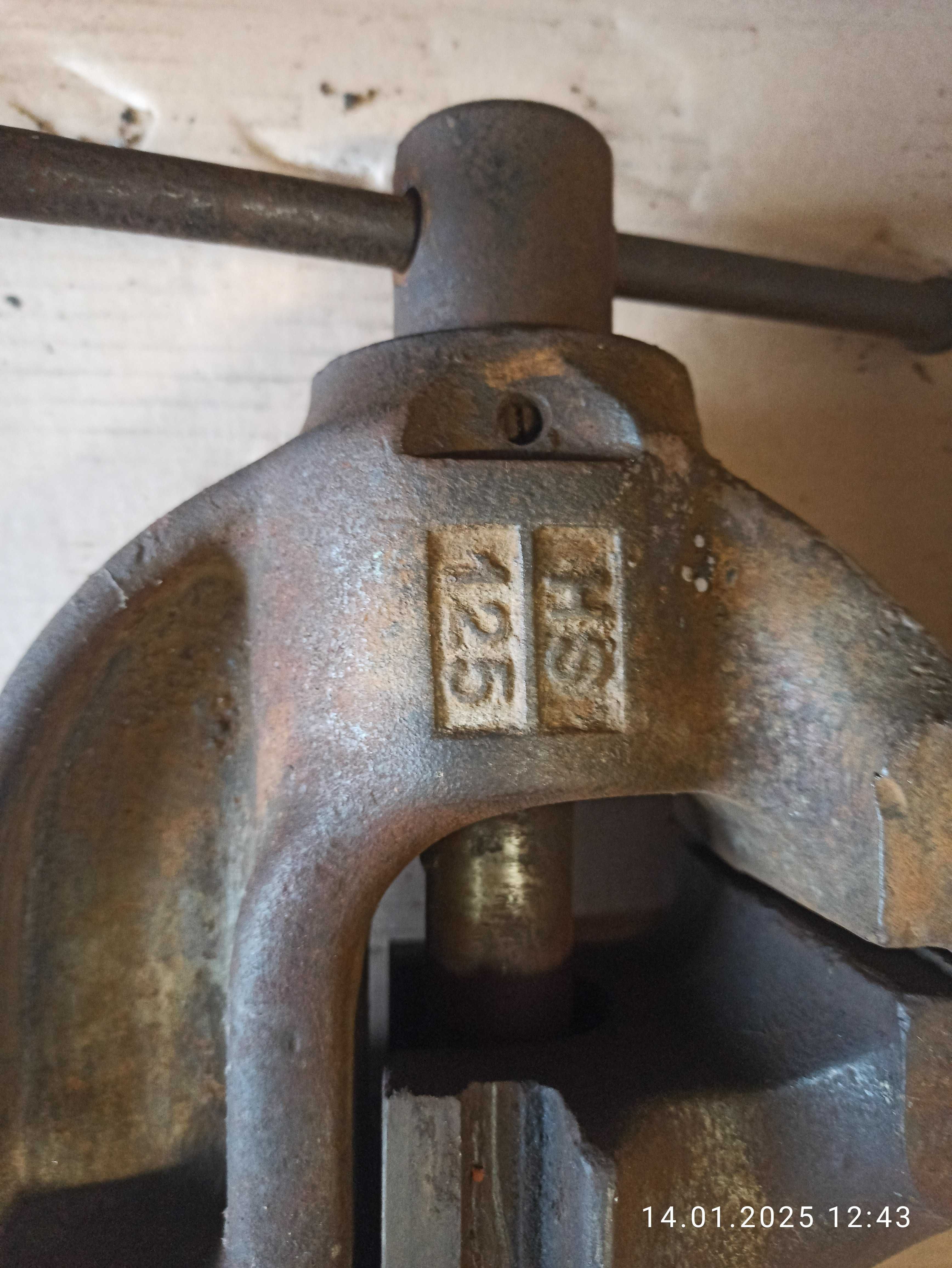 Imadło ślusarskie Niemieckie 125mm 24kg