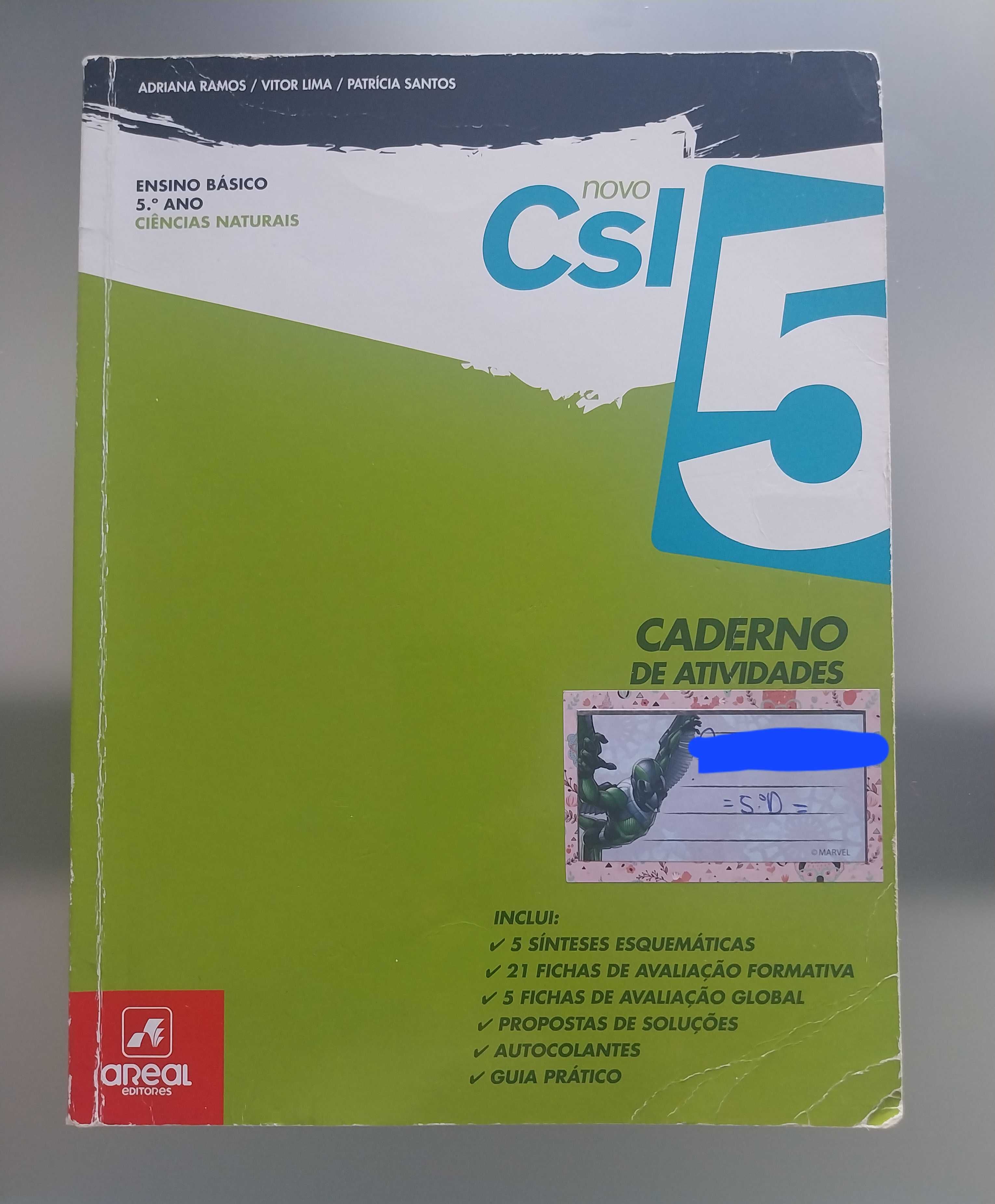 Cadernos de fichas 5. Ano