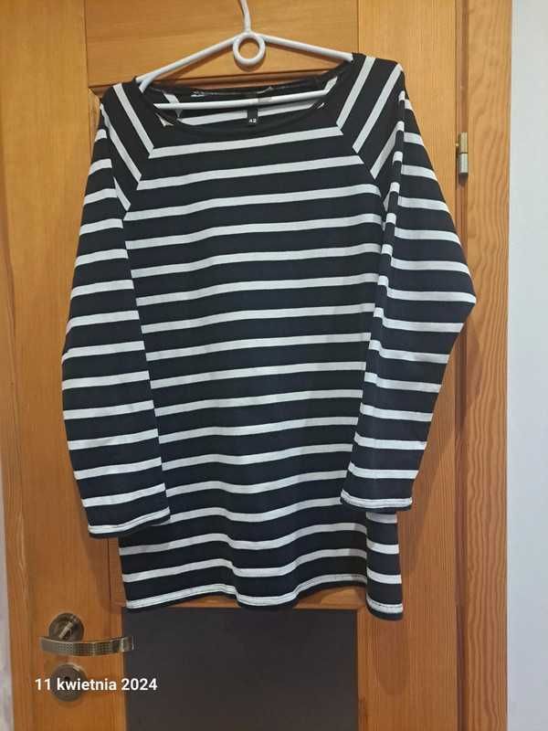 bluzka w paski H&M 50 52 lub oversize