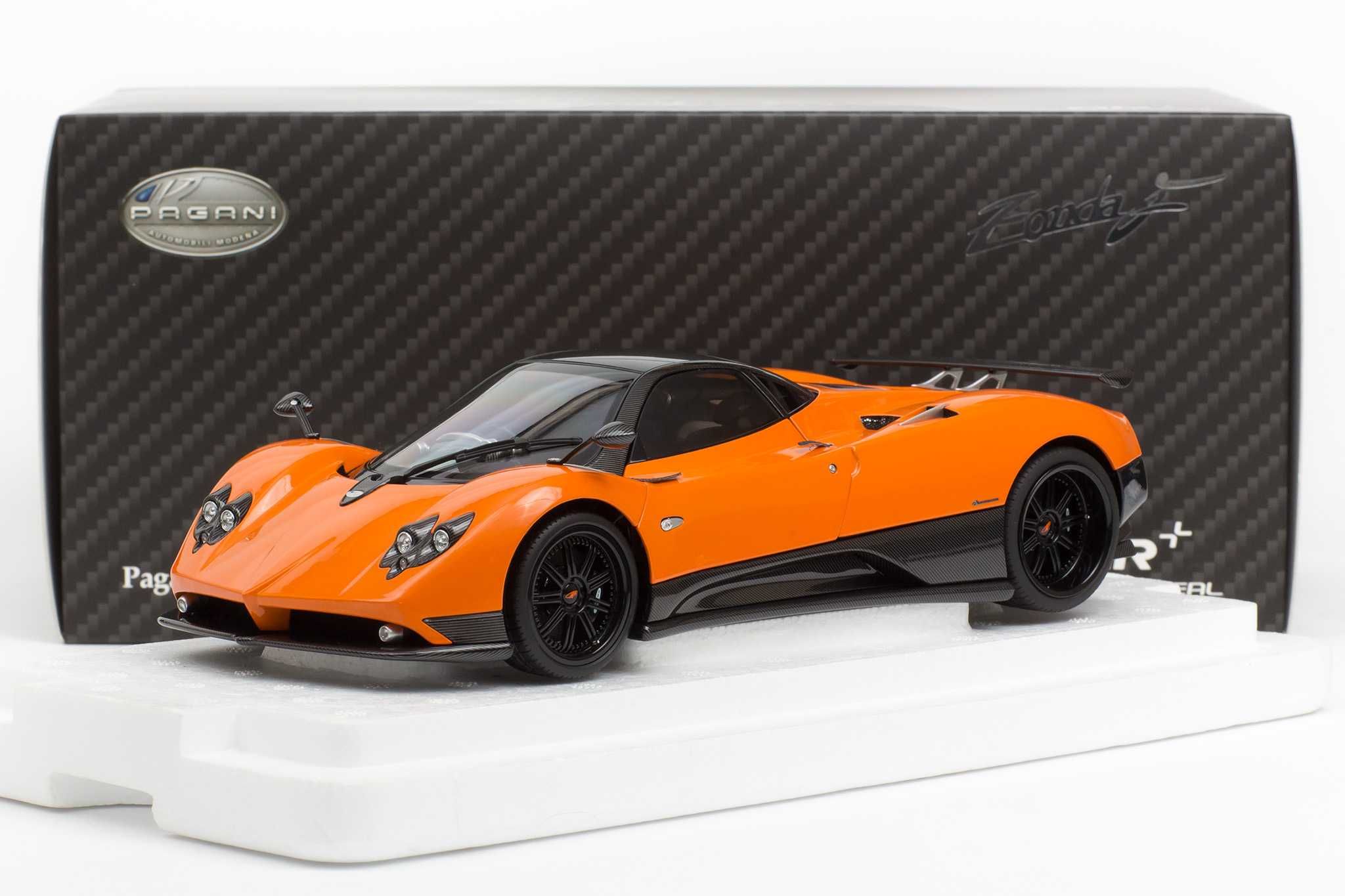 Pagani Zonda F Arancio St Tropez 2005 Almost Real 1:18