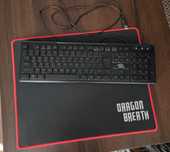Klawiatura gamingowa Dragon Breath z podkładką