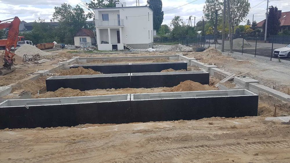 Kanał samochodowy betonowy dł. 10m ze schodami, na ciężarówki TIR