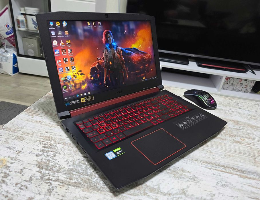 Acer Nitro 15.6" IPS (Core i7/GTX 1050 4GB/20GB DDR4/SSD 256GB+512GB)