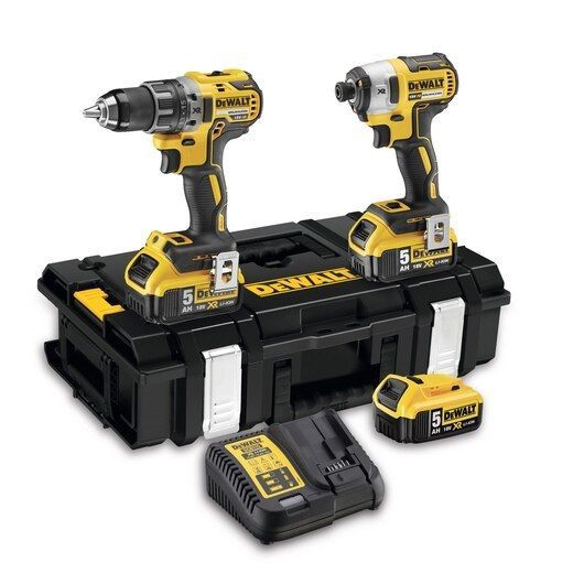 Zestaw Narzędzi Dcd796+Dcf887 3*5,0Ah Kufer Dewalt Dw Dck266P3