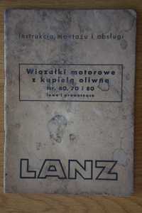 Instrukcja Katalog LANZ Bulldog Ursus Rok 1943