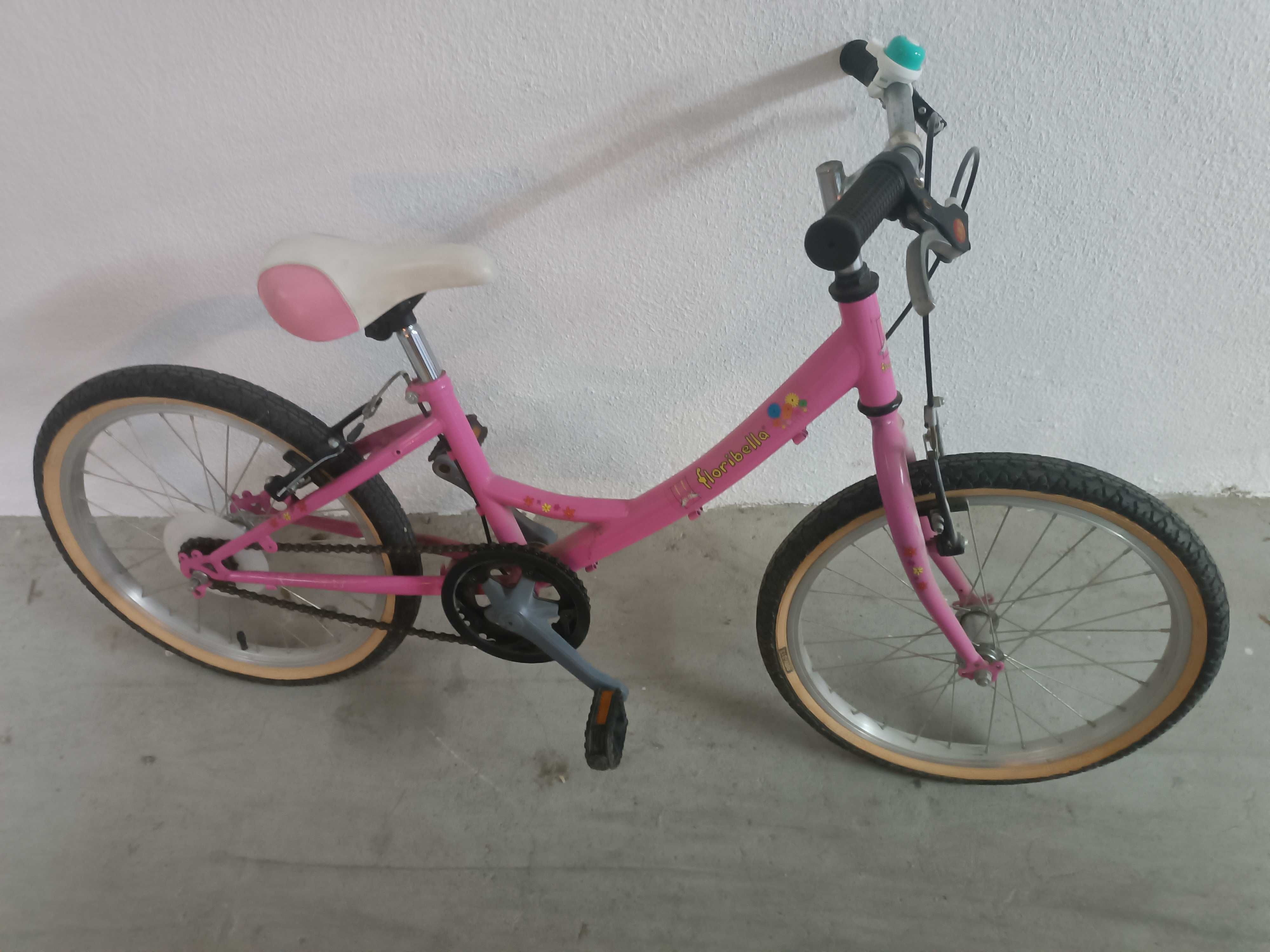 Bicicleta de criança "Floribela" roda 20