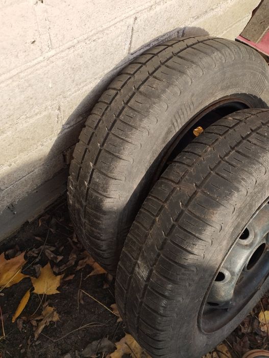 Koła z felgami od przyczepki kempingowej Knaus x2