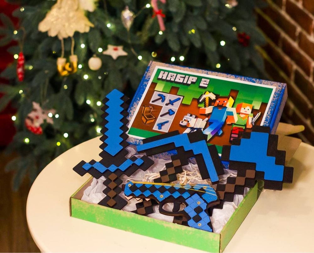 Minecraft Набір Майнкрафт Набір іграшок для хлопчиків