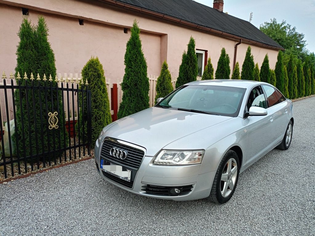 Ładne Audi A6 C6*2007/2008*2,0 TDI*skrzynia 6- biegowa*NISKI PRZEBIEG