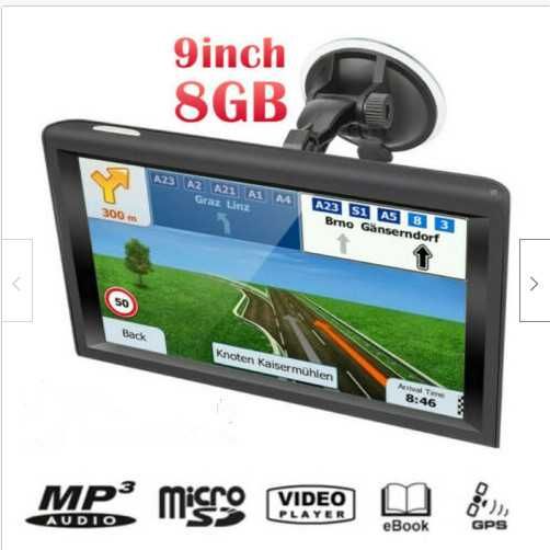 Gps Profissional Camião /Autocarro /Carro de  9 Polegadas