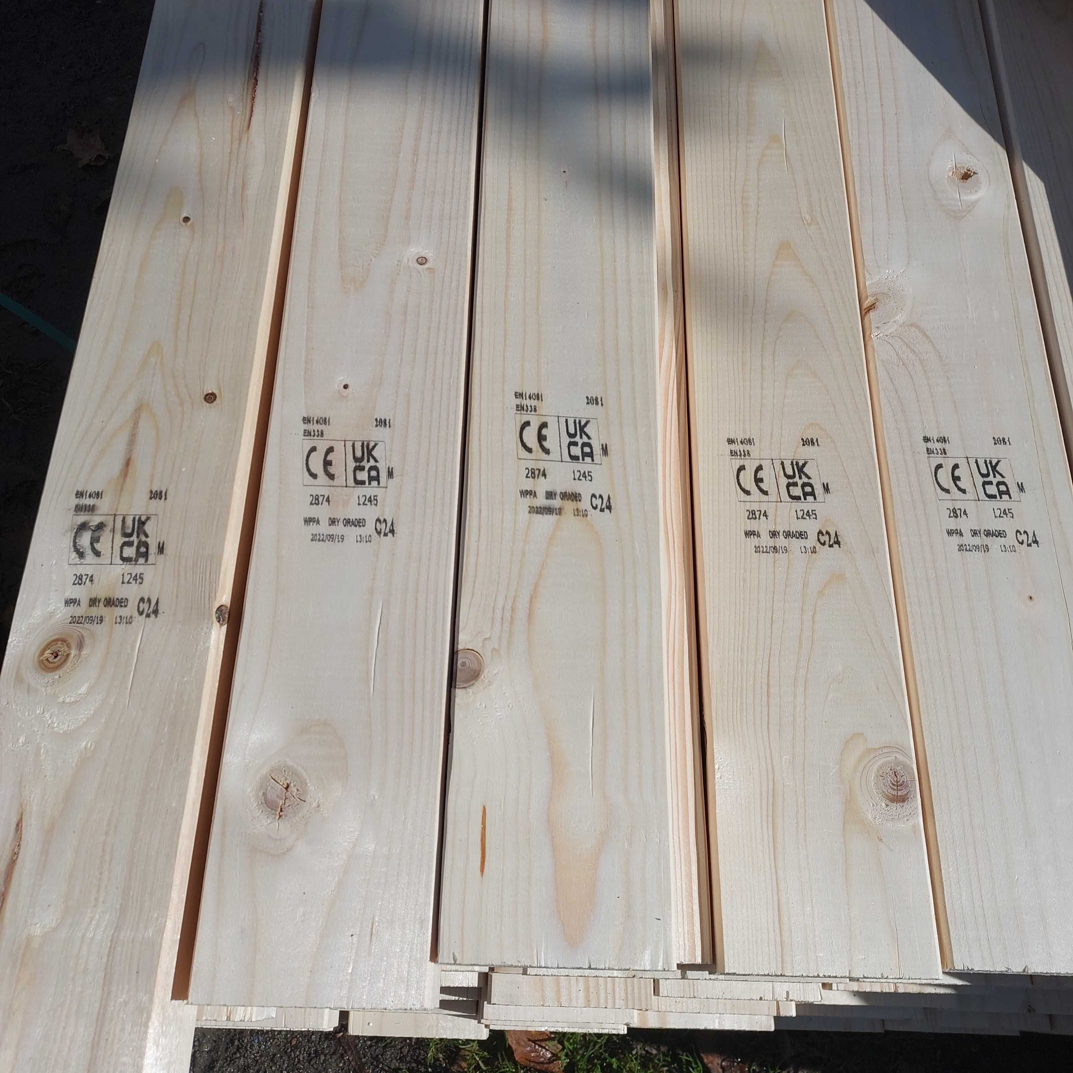 kantówki drewno konstrukcyjne C24 45x95