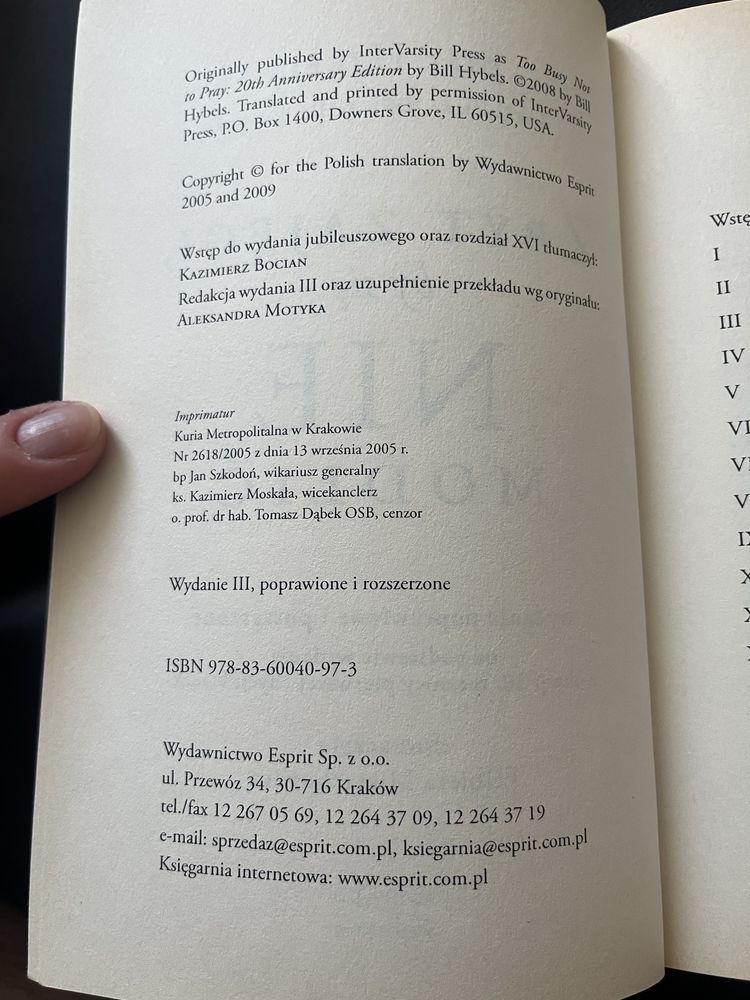 Zbyt zajęci, by się nie modlić - Bill Hybels