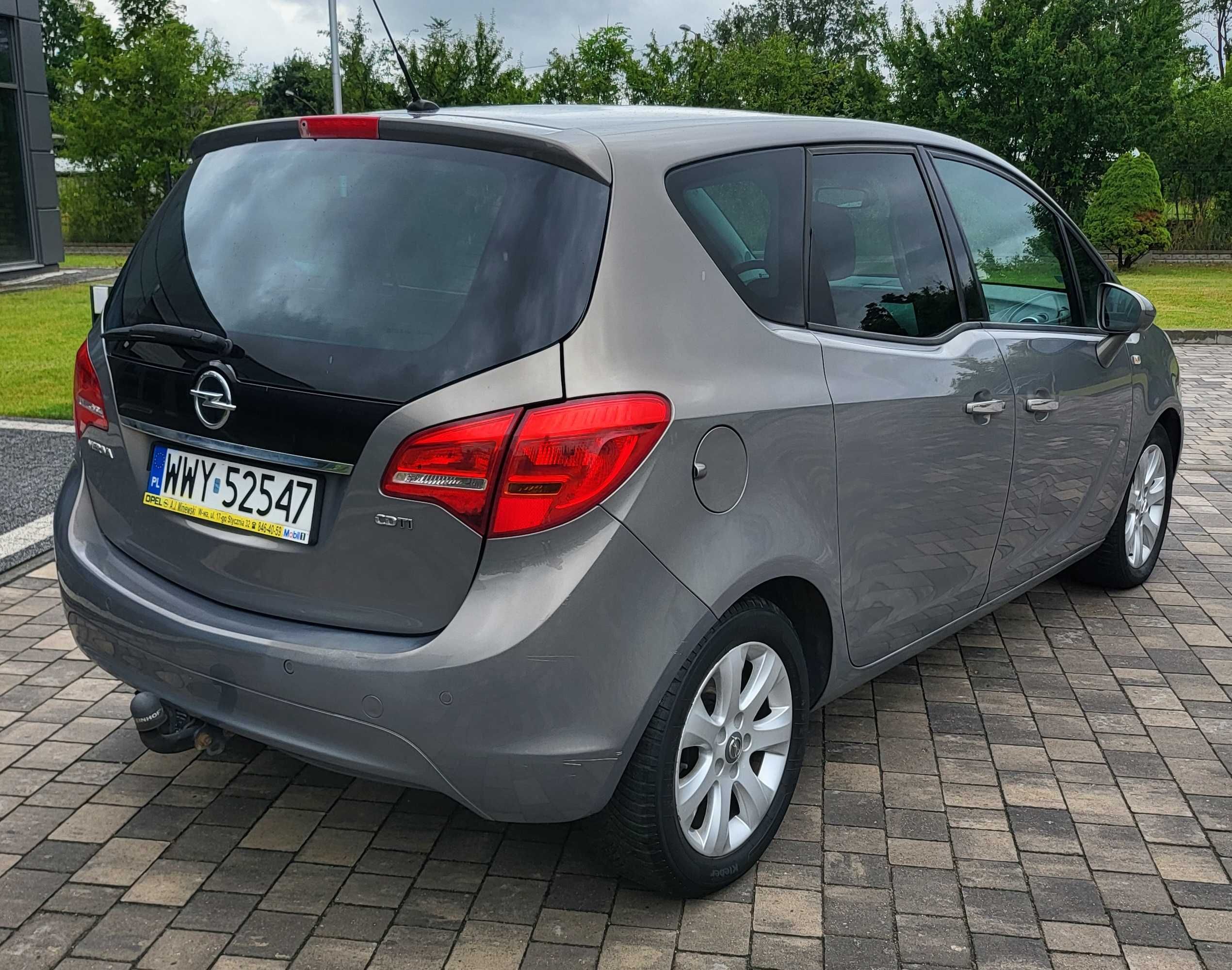Opel Meriva B 1,7cDti Klimatyzacja/bez rdzy/Zadbany/Gotowy do drogi!!!