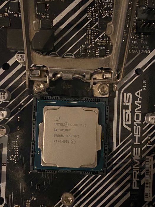 Комплект Intel Core i3 10100f LGA 1200 + MB ASUS PRIME H510M-A + 16GB