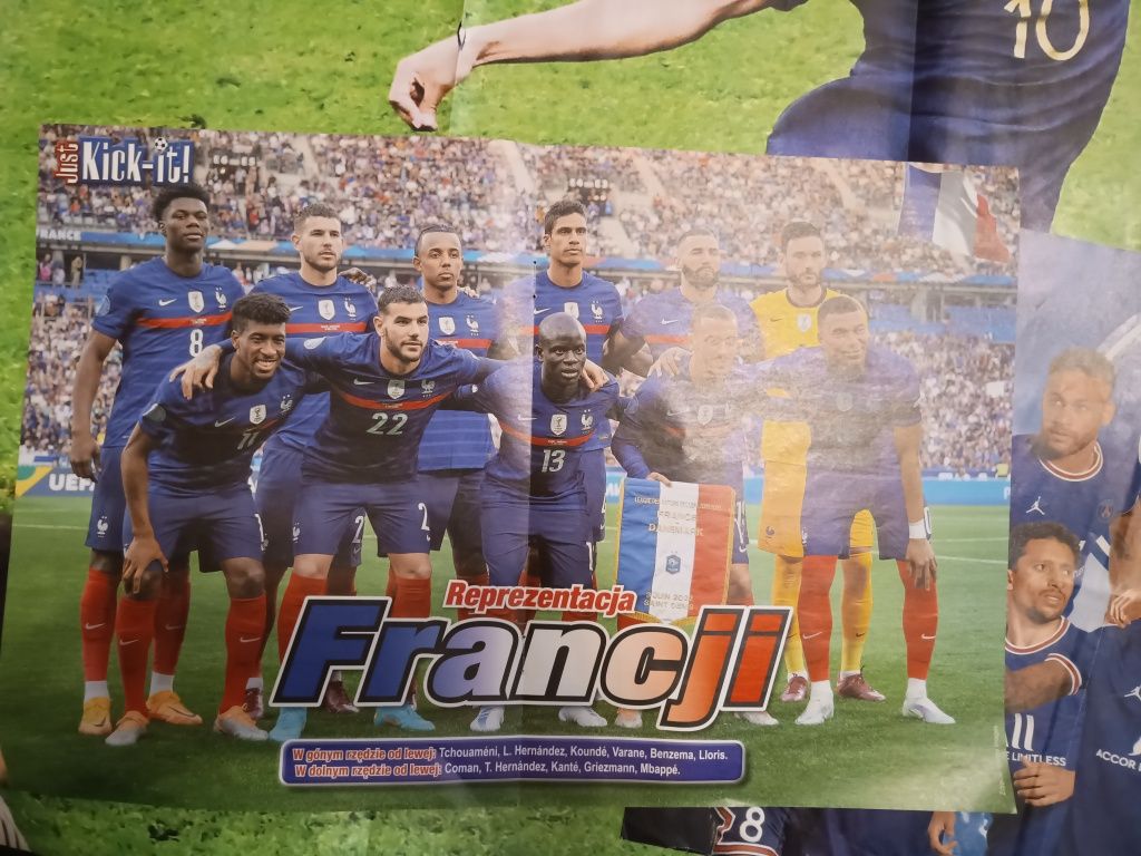 Plakaty Kylian Mbappé Francja PSG