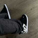 DC Shoes Court Graffik Black White