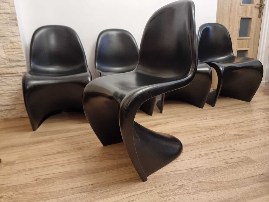 Krzesła balance piękne 80zł dania lata 70, styl prl. Space age.