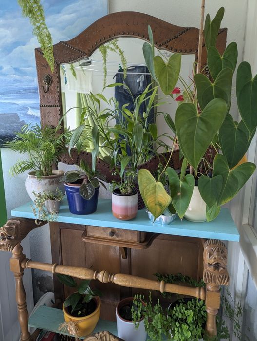 Bengaleiro em madeira, antigo, estilo barroco ou rococó Luis XIII