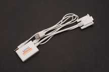 Konwerter - adapter VGA na HDMI,  przejściówka VGA2HDMI, D-sub, biała