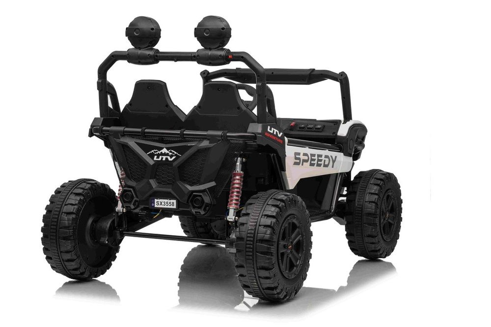 800w 4x4 2osobowyauto na akumulator  Buggy SPEEDY 4x4  Biały