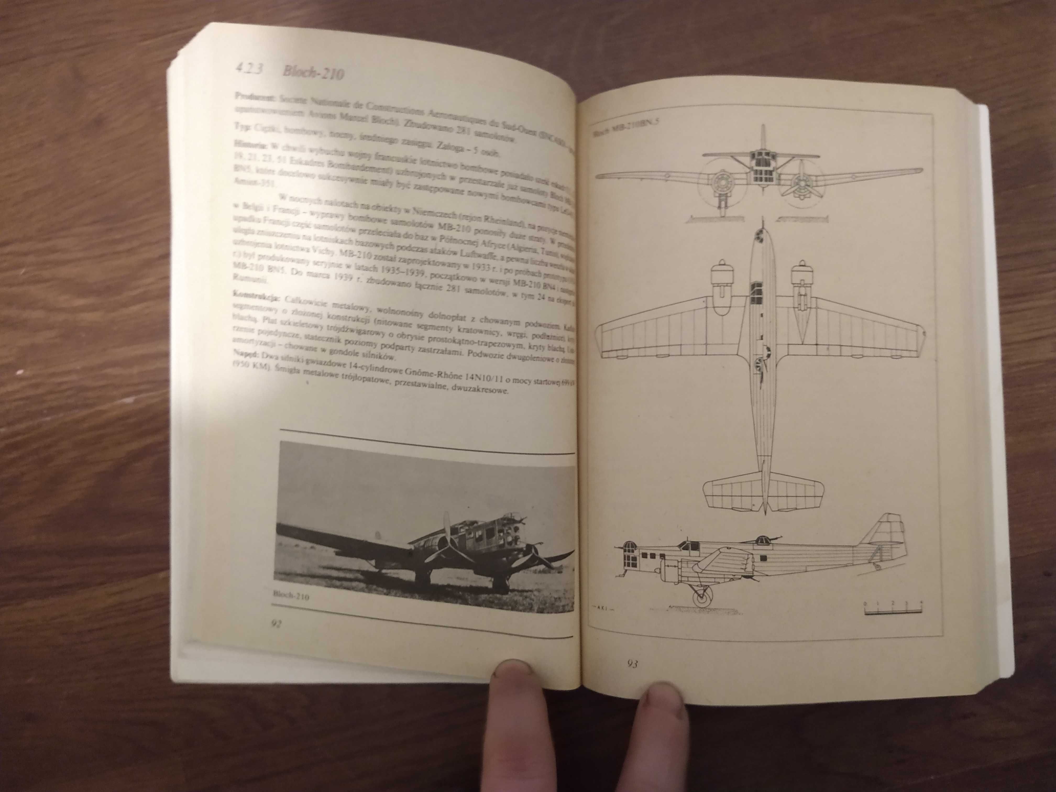 Książka "Samoloty bombowe II wojny światowej" - JAK NOWA