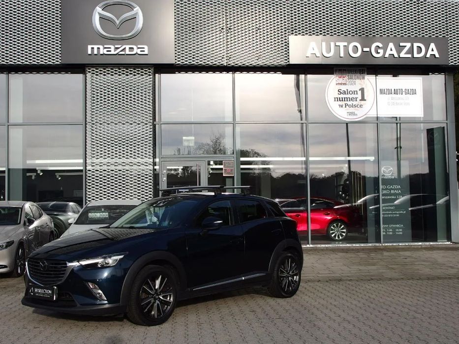 Mazda CX-3 2.0 150KM Automat 4x4 Salon Polska Rejestracja 2017r. Bezwypadkowy