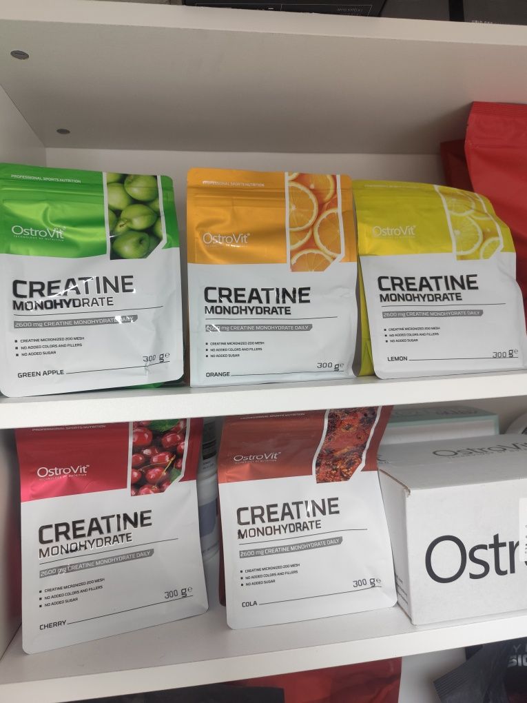 Creatina 300gr com sabores