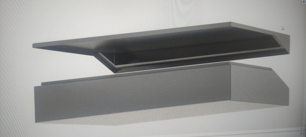 Skrzynia aluminiowa transportowa bagażnik dachowy box kamper van