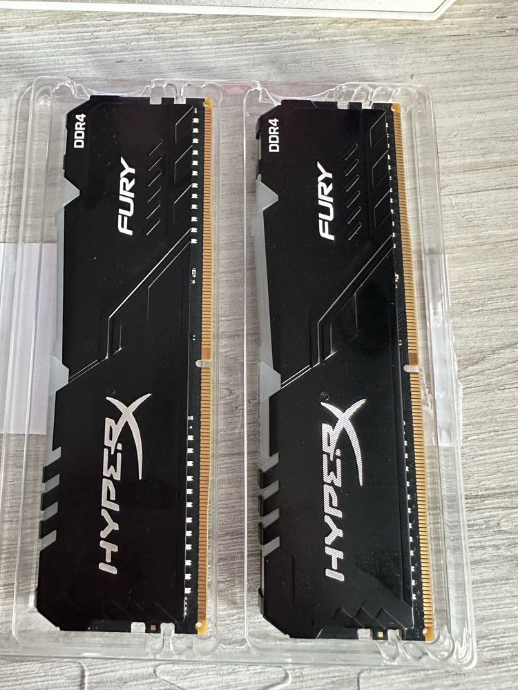 Pamięć HyperX Fury RGB, DDR4, 16GB 3600MHz, CL17