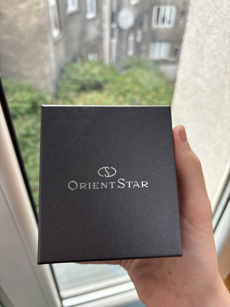 Orient star explorient black dial 39 mm