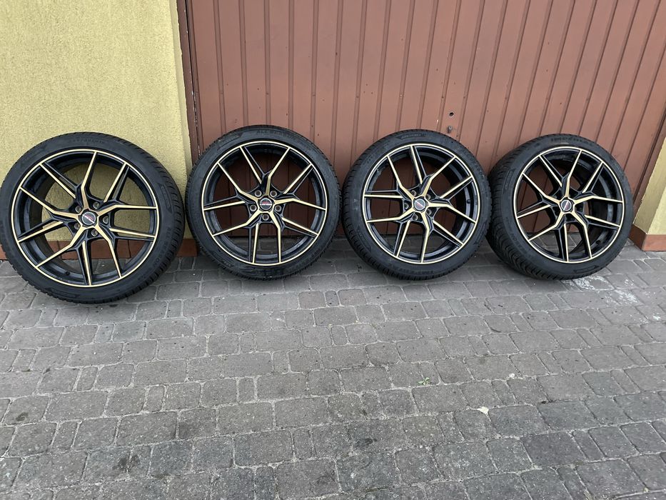 Felgi aluminiowe borbet 19” z oponami wielosezonowymi