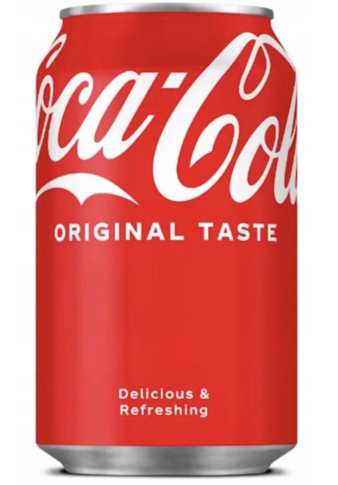 COCA-COLA 330 ml PUSZKA GRUBA - Zgrzewka