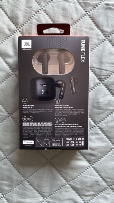 Auriculares JBL Tune Flex - Preto