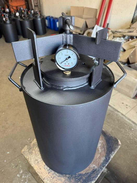 Автоклав на 16 півлітрових банок газ або дрова + подарунок + гарантія