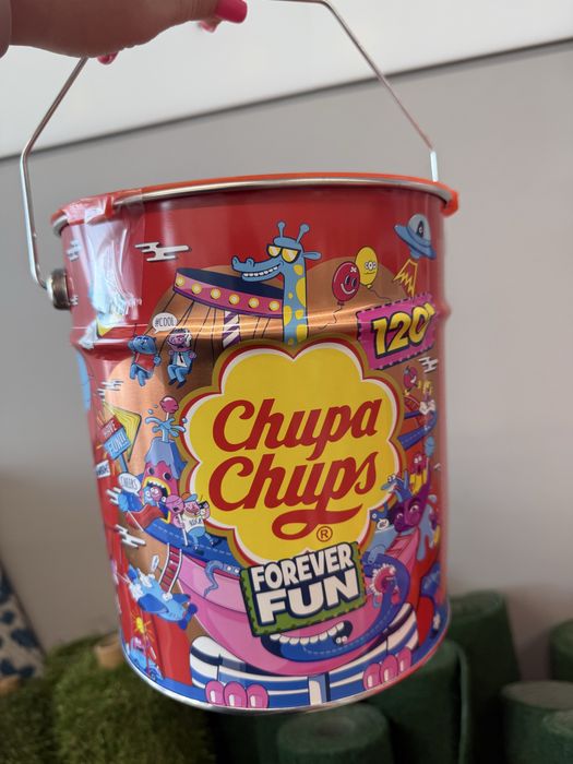 Відро льодяників Чупа Чупс Chupa Chups Forever Fun 1440g