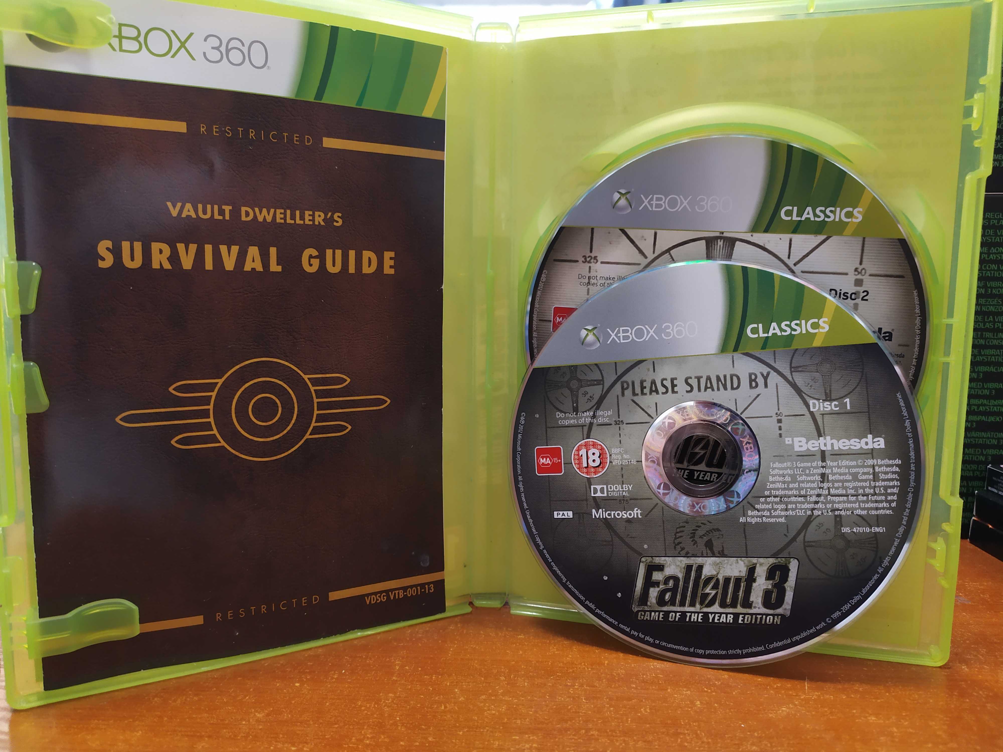 Fallout 3 GOTY XBOX 360 Sklep Wysyłka Wymiana