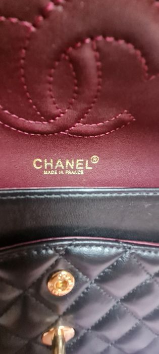 Torebka Chanel skóra,  czarna, nowa