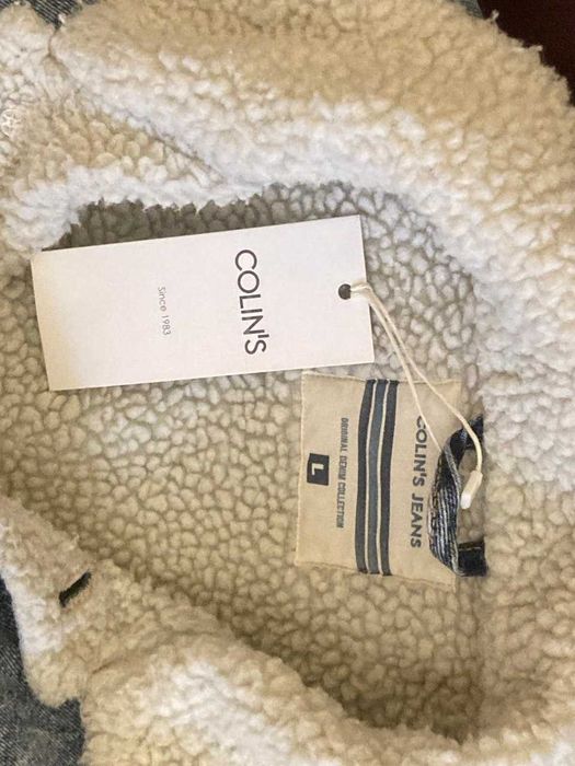 Джинсовая новая куртка Colins L