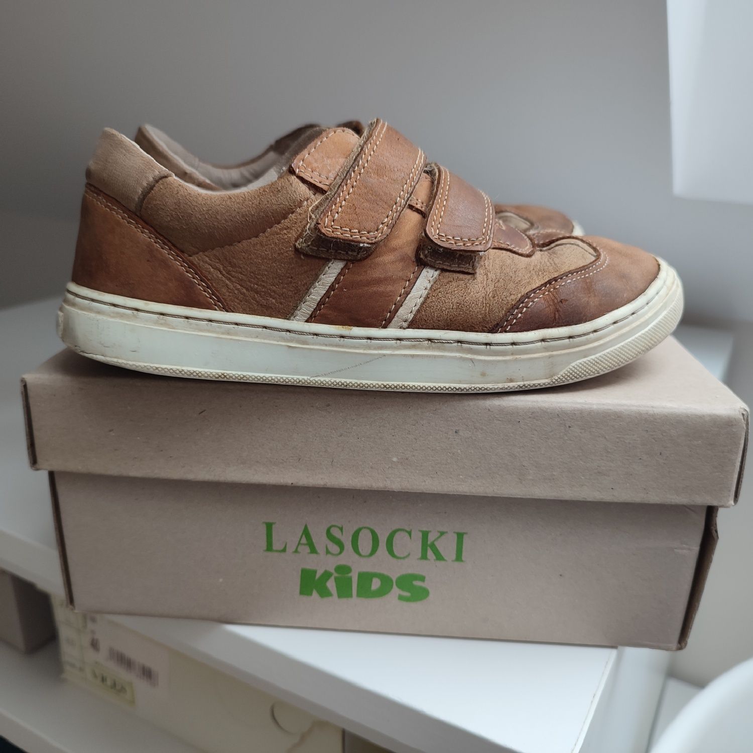 Buty skórzane Lasocki Kids 33