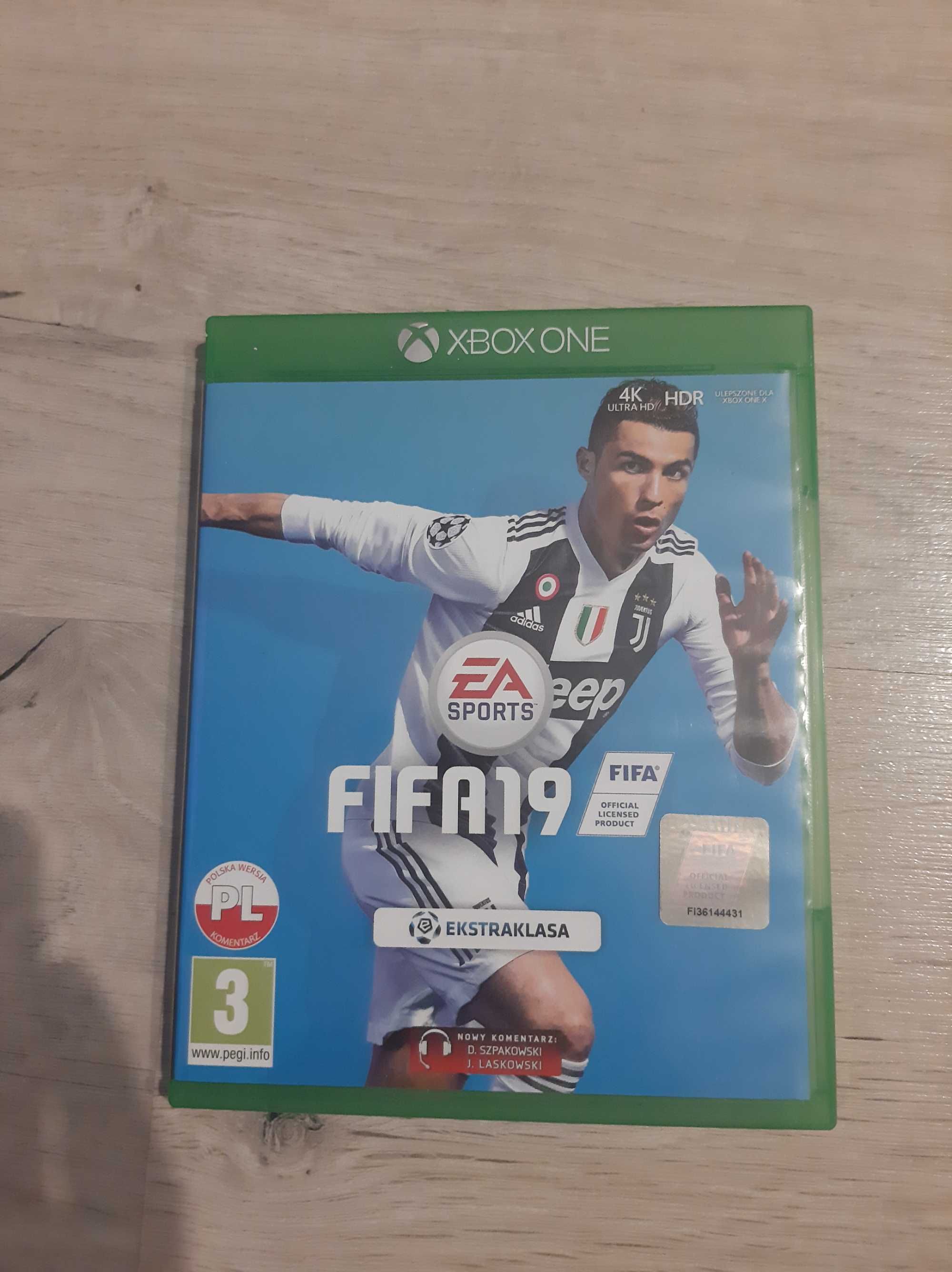 Fifa 19 wersja pudełkowa xbox