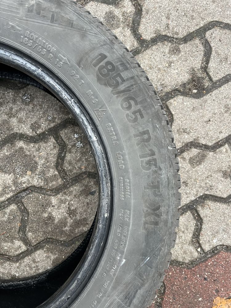 Opony caloroczne continental 185/65/15