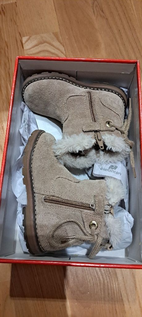 Buty zimowe rozmiar 21  Elefanten POLECAM