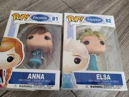 2 duże figurki "funko pop" Anna ELSA frozen